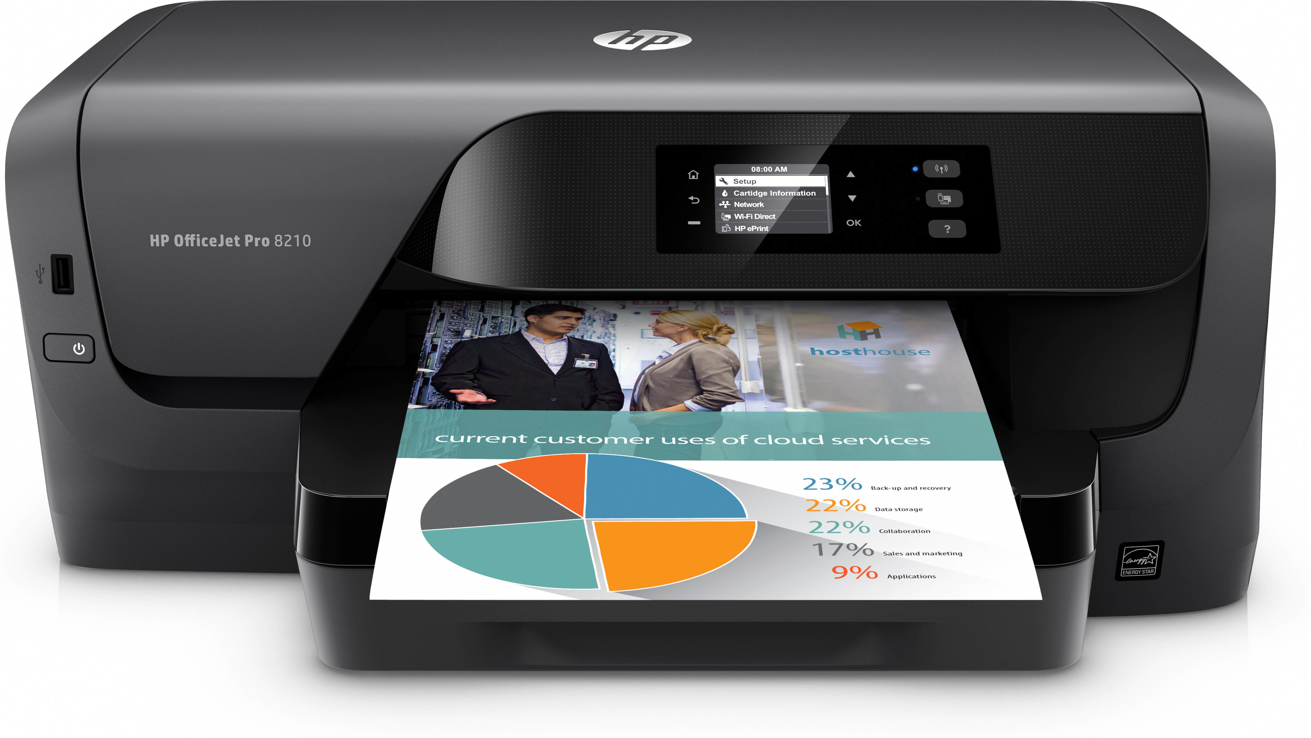 HP Officejet 8210 inkjet printer